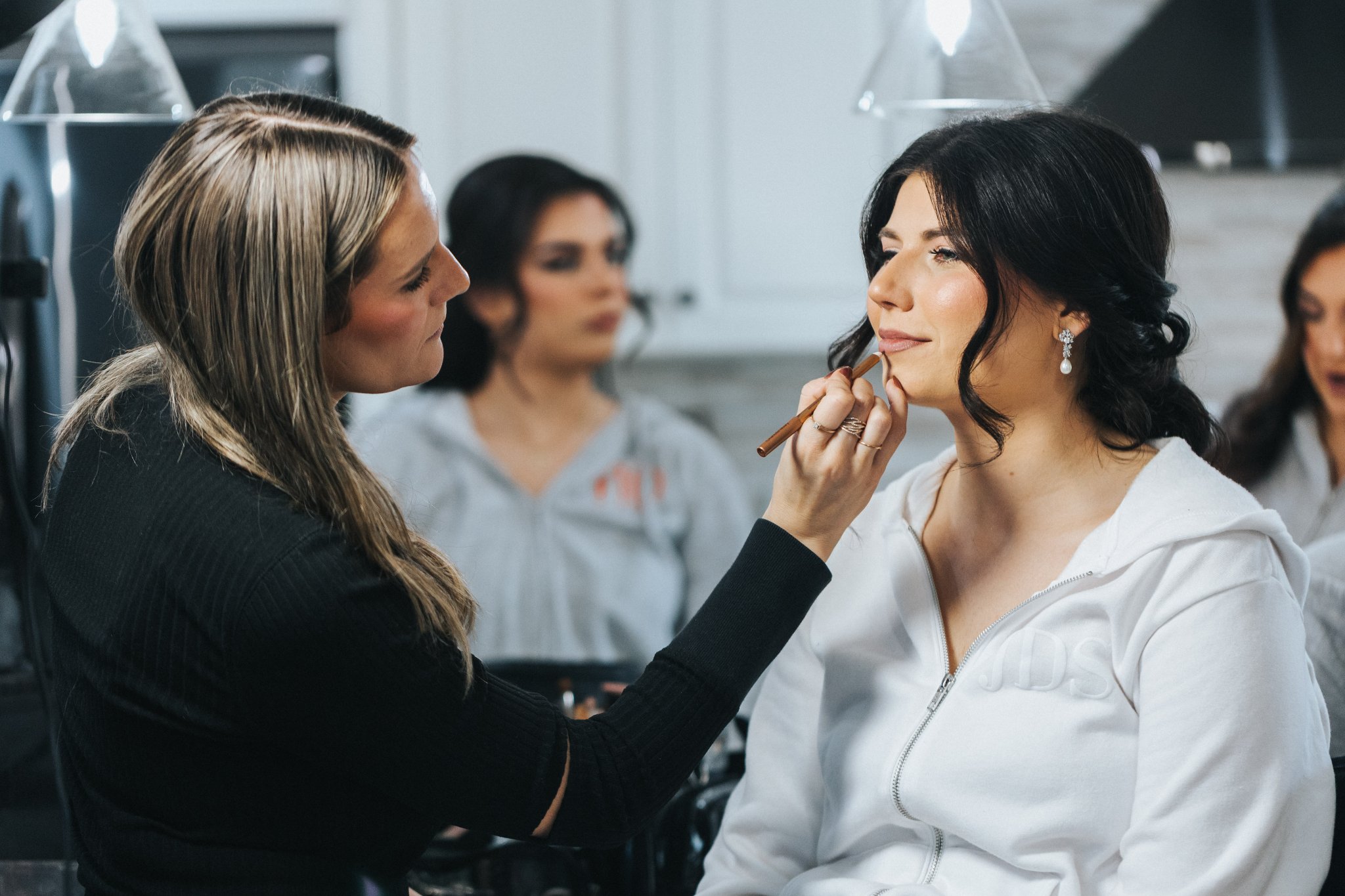 Bridal makeup by Jacqueline Cole